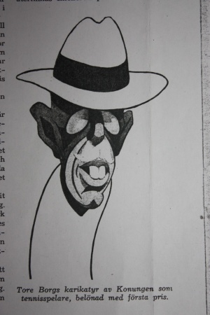 Kungen caricature