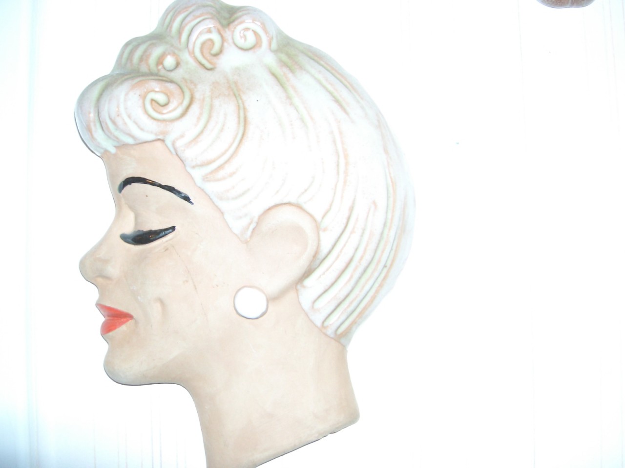 Keramikfigur av Marilyn Monroe, handgjord av Tore Borg